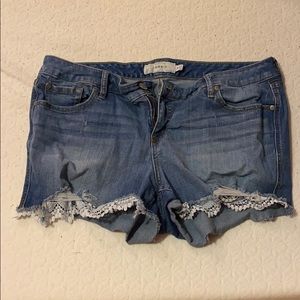 Torrid Jean Cut-Off Shorts
